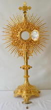 French Antique Sunburst Monstrance